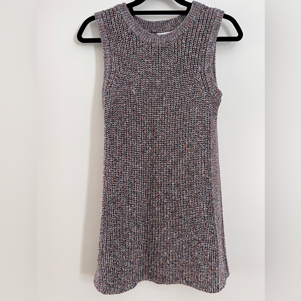 Multi Colored Pull Over Vest